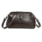 INKMILAN Solid Retro Crossbody Dark Brown Handbags For Women | Perfect For Travel, Shopping, Getaway, Dinner, Brunch And All Occasions