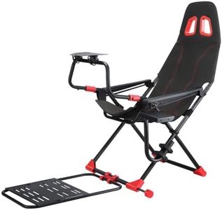 AUSWAY Racing Simulator Wheel Stand Sim Steering Gaming Adjustable Foldable Seat Cockpit Game Accessories Logitech G25 G902 Fanatec Thrustmaster MOZA