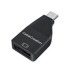 CableCreation USB C to DisplayPort 4K@60Hz Adapter, USB Type C to DisplayPort Converter Compatible with MacBook Pro 2018 2019, iPad Pro/iMac 2020/2018, Surface Book 2, Galaxy S22 Ultra, Yoga 920, XPS 13/15, Chromebook