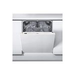 Whirlpool WIC 3C26 N UK Integrated Standard Dishwasher, 14 Place Settings, 8 Programs