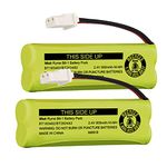 2-Pack iMah Ryme B6 BT183482 BT283482 Ni-MH Cordless Phone Battery