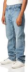 Nautica Men's Straight Fit Stretch Denim Jeans, Light Tidewater Wash, 36W x 34L