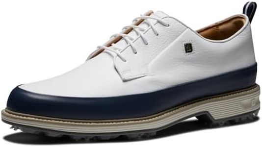 FootJoy Men's Premiere Series - Field LX Golf Shoe, White/Navy, 9