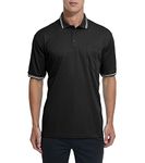 Thapower Men's Polo Referee Shirt Softball & Baseball Official Ref Shirt Umpire Jersey Costume Short Sleeve, Chest Pocket