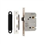 Bathroom Lock 76mm Nickel Carlisle Brass BAE5030 Fire Door Rated FD30/60 Commercial Domestic Use CE Approved 5 Year Warranty