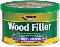 Everbuild 2 Part High Performance Wood Filler That Provides a Tough Long Lasting Repair to All Wood, Redwood - 500 g