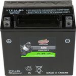 Interstate Batteries CYTX14-BS 12V 12Ah Powersports Battery Cycle-Tron Rechargeable Replacement AGM Battery for Motorcycles, ATV, UTV, Scooters, Snowmobiles