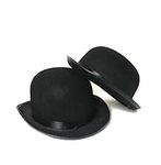 IYWISH Black Bowler Derby Hat Boliv