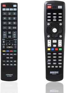 Anderic Substitute for Hitachi CLU-4986S TV Remote Control CLU4986S [RR49101S]