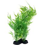 Mascot Pets Large 30cm Green Plastic Artificial Plant Bush Reeds for Aquarium Fish Tank Aquatic Greenery Décor Decoration Water Grass Plants