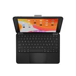 Brydge 10.2 MAX+ QWERTZ Wireless Keyboard with Case and Trackpad for iPad (7th to 9th Gen)