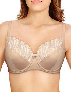 Berlei B538 Women's Embrace Nude Embroidered Push Up Bra 10E