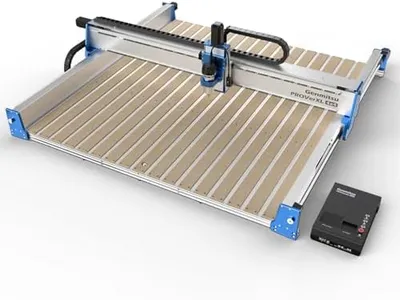 Genmitsu PROVerXL 4x4 CNC Router Machine, 4'x4' Large CNC Kit, Support Dual Z-Axis, Closed-loop Stepper Motor, Ball Screw Drive System, for Wood Metal Carving, Work Area 51.18'' x 51.18'' x 4.72''
