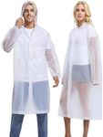 Rain Ponchos, 2 Pcs Rain Coats for 