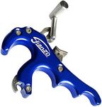 JIANZD Archery Release Aid Compound Bow Hunting Arrow 4Finger 360° Rotatable Accessories Aluminum Alloy