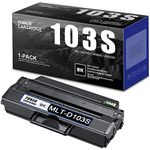 MLT D103S (SU732A) Black Toner Cartridge, LEN Compatible High Yield D103S Toner Cartridge Replacement for Samsung MLT-D103S ML-2951ND 2950ND 2955DW 295x SCX-4729FW 470x 472x Printer Toner, 1-Pack