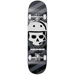 Rampage Skateboard for Kids Ages 6-12 - Childrens Black Skate Board for Teens, Boys and Girls, Ideal Complete Skateboards for Beginners, Skull Kids Skateboard for Tricks and Skateparks