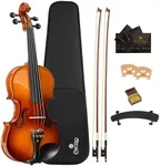 Cecilio 4/4 Full-Size Left-Handed V