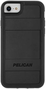 Pelican - Protector Series - Case for iPhone SE (Fits 2020 and 2022 Devices) - Compatible with iPhone 7 and 8 - Military Drop Protection - 4.7 Inch - Black