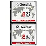Cloudisk 2-Pack Compact Flash Card 