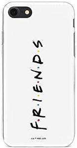 Original and Officially Licensed Friends of The TV Series Mobile Phone case for iPhone 7, 8, SE2, case, Cover Made of Plastic TPU Silicone, Protects Against Bumps and Scratches