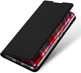 ELICA PU Leather Wallet Case Kickstand | TPU Inside | Magnetic Closure | Full Body Protection Flip Cover for Xiaomi Redmi 8A 6.2" - Black