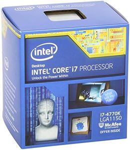 Intel Core i7-4770K Quad-Core Desktop Processor (3.5 GHz 8 MB Cache Intel HD Graphics BX80646I74770K)
