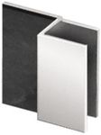 CRL Chrome Square Style Frameless Shower Door Stop