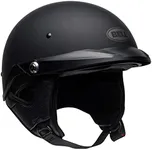 Bell Pit Boss Open-Face Motorcycle Helmet (Solid Matte Black, Medium)