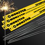 Pack of 20 x 45cm (18") Handheld Monster Golden Sparklers (20 Sparklers)