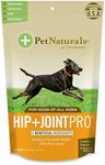 Pet Naturals of Vermont - Hip + Joint PRO, Daily Hip and Joint Supplement for Dogs, 60 Bite Sized Chews