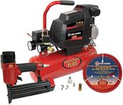 King Canada 8449N/8200NH25 1.5 HP Air Compressor (8449N) and 2-Inch Brad Nailer (8200N) Combo Kit