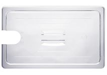 Large - Fits LIPAVI C20 Container , Anova One : C20L-AO Lid for LIPAVI C20 Sous Vide Container, with cut-out for the Anova One immersion circulator