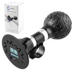 Bugle Horn for Bikes - Bicycle Retro Clown Horn,Classic Metal Loud Handlebars Mount Rubber Squeeze Loudspeaker Air Horn Hooter Horn Bell Ring for Cycling, Adults Vehicles Bicycles, Golf Cart