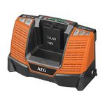 AEG BL1418 4932464542 Battery Charger (14-18V, Charge Level Indicator, Pro Lithium-Ion Battery, Fast Charge Time, for Sliding Batteries)