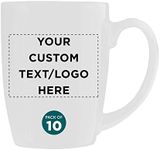 Custom Curved Java Coffee Mug Set -