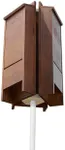 BestNest Premium Stained Triple Bat House Kit, 195 Bats