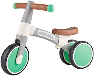 Hape My First Balance Bike, Vespa Green, Made of Aluminum, from 12 Months, 57L x 30W x 41H cm