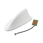 Guance Car Shark Fin Roof Antenna Car Antenna Radio FM/AM Car Accessories Decorate White Universal for Tata Punch