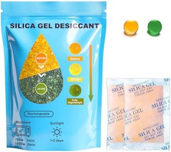 Stylora 5 Gram [200 Packets] Silica Gel Packets - Food Grade Reusable Desiccant Moisture Absorber Sachets for Spices, Food Storage, 3D Printer, Electronics, Documents, Jewelry and Moisture Control in Storage