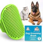 1pk Pet & Dog Brushes for Grooming | Soft Silicone Dog Bath Brush | Dog Grooming Brush | Pet Grooming Brush Bath | Dog Shampoo Brush | Pet Grooming Bath Brush | Pet Brush | Dog Shower Brush, Dog Brush