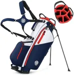 Sturdum 7 Way Golf Stand Bag, Lightweight Golf Bags for Men Women with Full-Length Dividers, Ergonomic Design, Weather-Resistant, Multi Pockets