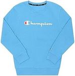 Champion Kids Script Crew Pullover Sweat, Joni, 8