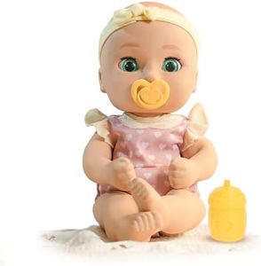 IMC Toys Be Loved Babies Gaby Realistic Doll Soft Skin Includes Pacifier and Bottle Fully Articulated Toy for Ages 18+ Months