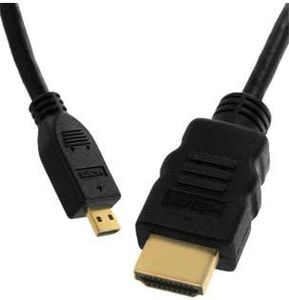 Micro HDMI (Type D) to HDMI (Type A) Cable For Amazon Kindle Fire HD 8.9 Tablet - 6 Feet (Package include a HandHelditems Sketch Stylus Pen) (NOT COMPATIBLE WITH Kindle Fire HDX 8.9)