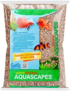 CaribSea SuperNaturals Peace River - 20 lb - Natural Aquarium Substrate for Freshwater Aquariums, Enhances Aquascaping & Promotes Healthy Aquatic Habitat
