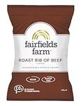 Fairfields Farm Crisps - Roast Rib of Beef Flavour Hand Cooked Potato Crisps 40g | Pack of 36