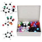 Surplex 307Pcs Molecular Model Kit Chemistry Inorganic and Organic Structure Building Atom Links Educational Toys Teaching Learning Set for Teachers Students Scientists Chemistry Class