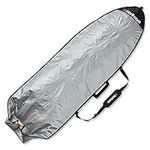 Northcore Surfing and Watersports Accessories - Roll Top 5mm Adjustable 5'4-7'2 Board Bag - UV Sun Protection and SPF