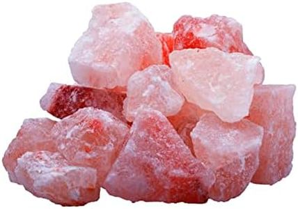 Himalayan Pink Salt Chunks 100% Natural Solid Mineral Rock Salt Chunks 1.2 to 2 Inches |1.9 Lbs Bag of Chunks